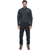 Denim Tex - Motorjas - Stretch Denim - Zwart - Met Protectoren