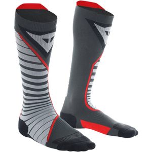 Dainese - Thermo Long Socks - Thermoregulerend - Zwart Rood