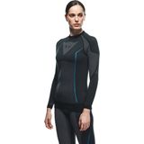 Dainese Dry Ls Lady Baselayer-shirt voor dames, zwart/blauw, M