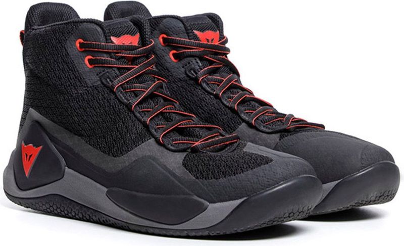 Dainese Atipica Air 2 Shoes Black Red Fluo Laars