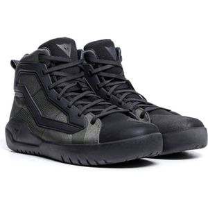 DAINESE Urbactive Gore-Tex Shoes Motorlaarzen voor heren, zwart/legergroen, 41 EU, zwart legergroen, 41 EU