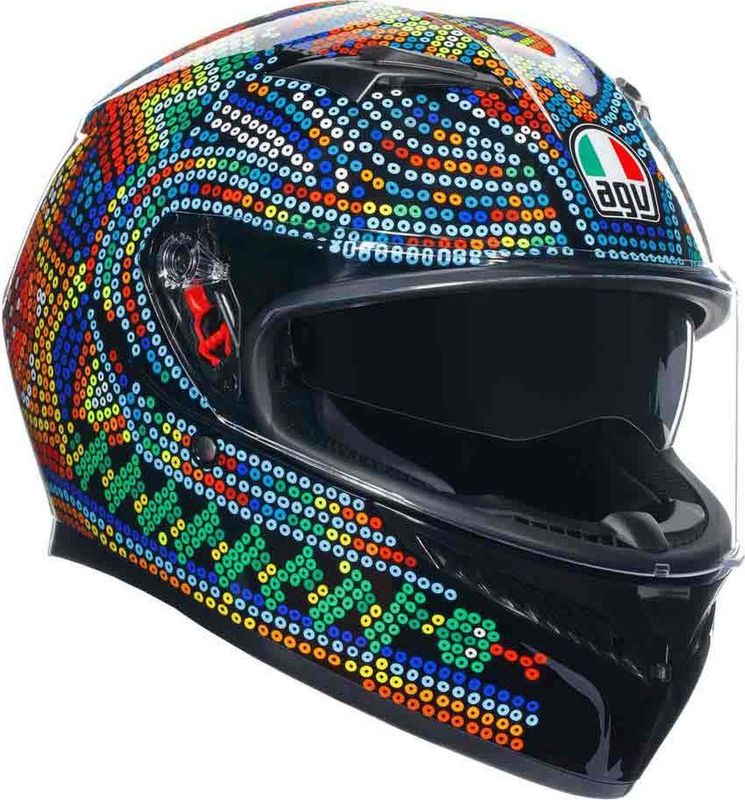 AGV K3 Rossi Winter Test 2018 Helm