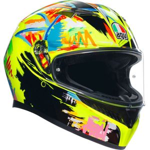 Agv - K3 E2206 MPLK Rossi - Integraalhelm - Zwart - Kunststof