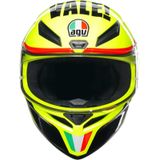AGV - K1 S Grazie - Integraalhelm - Zwart - Thermoplastisch - Aerodynamisch