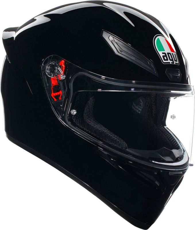 AGV - K1 S - Integraalhelm - Zwart - Polycarbonaat