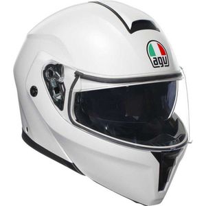 AGV Streetmodular Mono, opklapbare helm, Mat-Wit, M