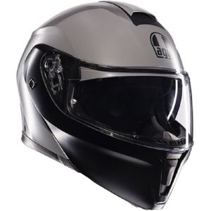 AGV - Streetmodular - Systeemhelm - Mat Grijs Zwart Fluo Geel