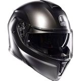 AGV Streetmodular Mono, opklapbare helm, Mat-Donkergrijs, L