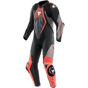 Dainese - Audax D-Zip - Geperforeerd 1-delig Leren Motorpak