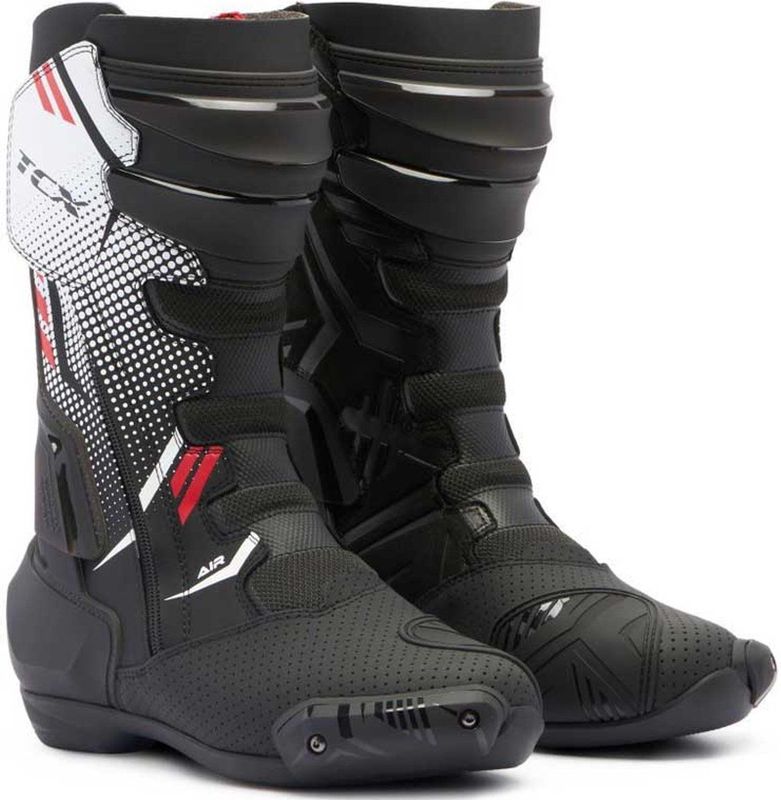 TCX - S-Tr1 Air - Raceschoenen - Zwart/Wit/Rood - Microvezel