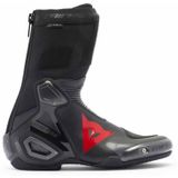 Dainese - Axial 2 Air - Motorlaarzen - Zwart/Rood Fluo - Hoogwaardig Materiaal