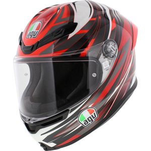AGV - K6 S Reeval E2206 MPLK - Integraalhelm - Zwart - Carbon-Aramide