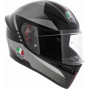 AGV - K1 S - Motorhelm - Mat Zwart Rood - Kunststof