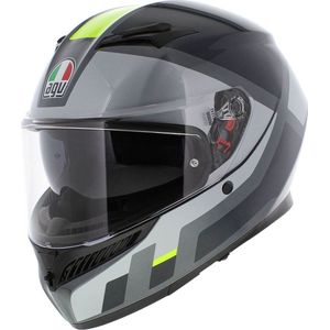 AGV - K3 E2206 - Integraalhelm - Grijs Geel Fluo
