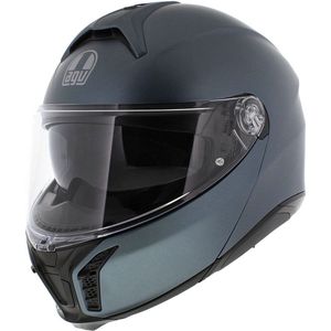 AGV Tourmodular, opklapbare helm, Mat-Donkergrijs, XL