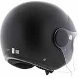 AGV - Eteres - Jethelm - Mat Zwart - High Resistant Thermoplastic