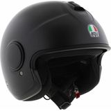 AGV - Eteres - Jethelm - Mat Zwart - High Resistant Thermoplastic