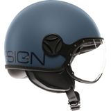 Momo Design - FGTR Classic - Open Helm - Blauw - ABS Demi Jet