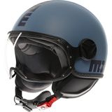 Momo Design - FGTR Classic - Open Helm - Blauw - ABS Demi Jet