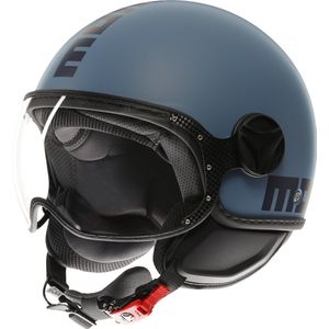 Momo Design - FGTR Classic - Open Helm - Blauw - ABS Demi Jet