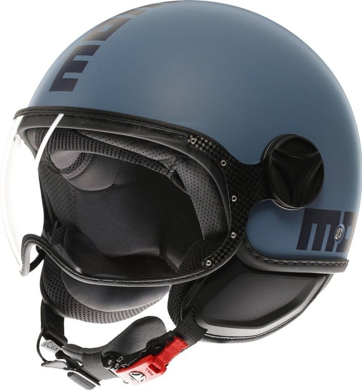 Momo Design - FGTR Classic - Open Helm - Blauw - ABS Demi Jet