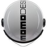 Momodesign - FGTR - Motorhelm - Mat Zwart - Leer - Koolstofvezel