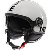 Momodesign - FGTR - Motorhelm - Mat Zwart - Leer - Koolstofvezel