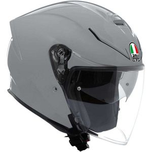AGV - K5 Jet Evo - Open Helm - Zwart - Thermoplastische Hars
