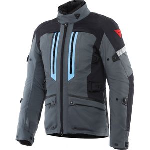 Dainese - Mangen Absøluteshell™ Pro - Waterdichte Textiele Motorjas - Grijs Zwart Blauw