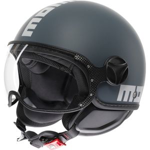 MOMO DESIGN - FGTR Classic E2206 - Motorhelm - Zwart - Kunststof