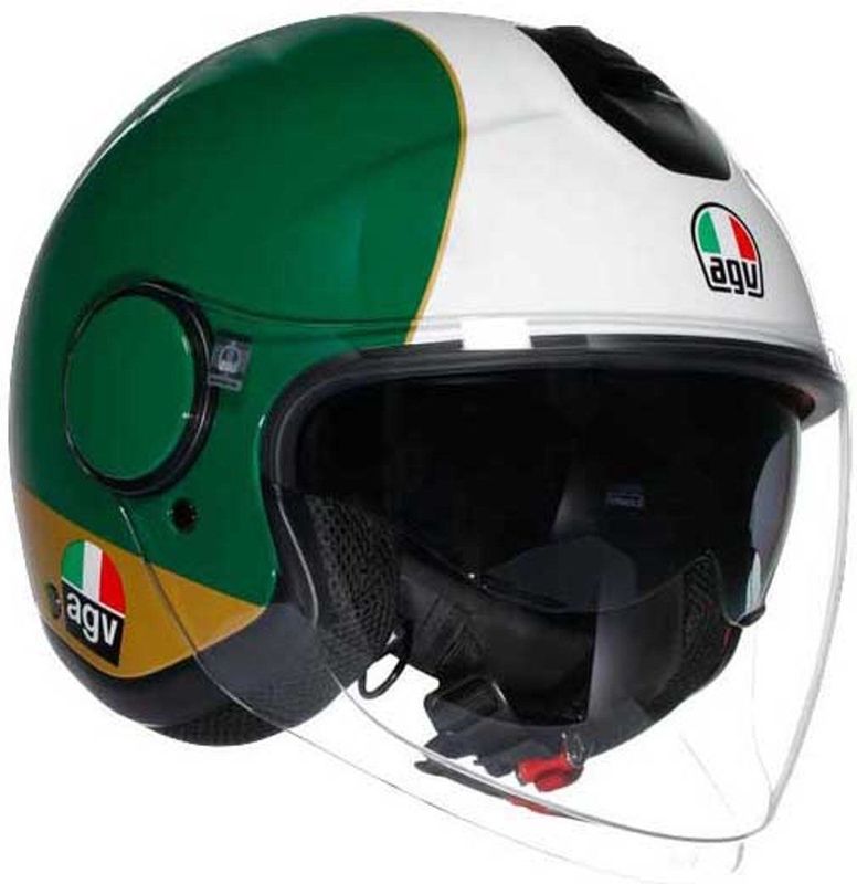 AGV - Eteres AGO 1 E2206 - Open Face Helm - Zwart - Lichtgewicht