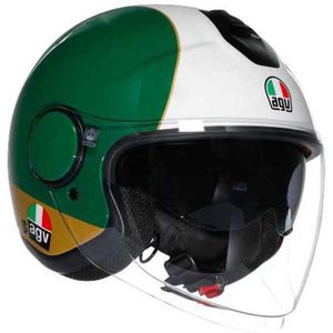 AGV - Eteres AGO 1 E2206 - Open Face Helm - Zwart - Lichtgewicht