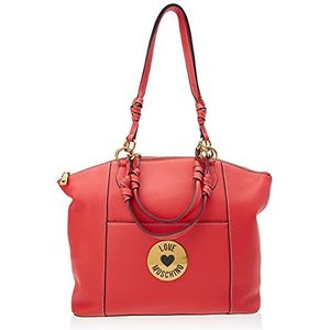 Love Moschino Schoudertas voor dames, collectie herfst winter 2021, eenheidsmaat, rood, One Size