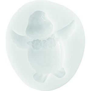 silikomart 71.181.00.0096 bakvorm voor cake SLK081 eend, siliconen, wit
