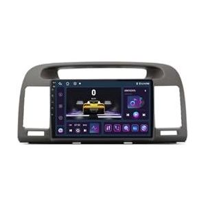 Android Touch Screen Car Stereo 9 Inch Car Stereo Radio Plug And Play Autotoebehoren Autoradio met Bluetooth En Navigatie En Achteruitrijcamera Voor Toyota Camry 5 VX 30 2001-2006 (Size : M300S 4G+