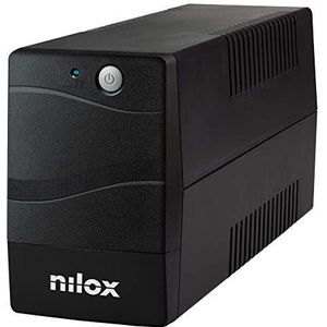 Nilox NXGCLI6001X5V2 Line Interactive UPS continuïteitsgroep, 600 VA/420 W, LED-display
