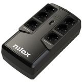 Nilox - Nxgclio8501x5v2 - Office Premium Line Interactive - 850VA - EU-Steker