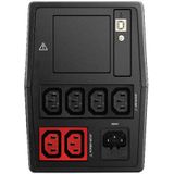 Nilox NXGCLI20002X9V2 Continuity UPS Line Interactive, 2000 VA/1400 W, LED-display