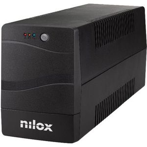 Nilox NXGCLI20002X9V2 Continuity UPS Line Interactive, 2000 VA/1400 W, LED-display