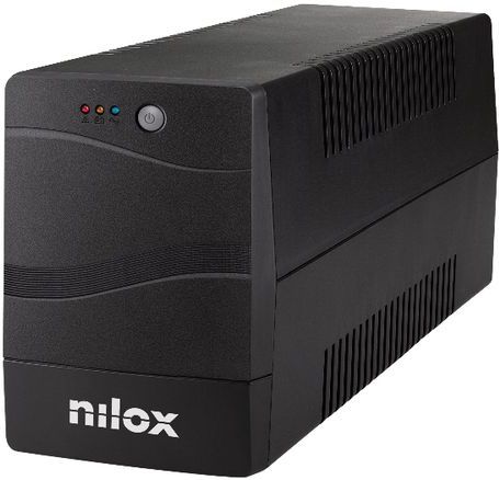 Nilox NXGCLI20002X9V2 Continuity UPS Line Interactive, 2000 VA/1400 W, LED-display