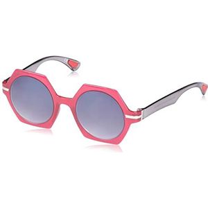 AirDP Style Maria Chiara Sunglasses Femme, C3 Shiny Half Crystal Burgundy, 47