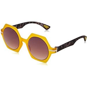 AirDP Style Maria Chiara Sunglasses Femme, C4 Soft Touch Half Crystal Yellow, 47