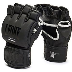 LEONE 1947 Black Edition MMA handschoenen, uniseks, voor volwassenen, zwart, XL