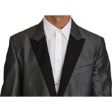 Dolce Gabbana - Pak - Grijs - 78% Acetaat 5% Nylon 9% Polyester 8% Zijde