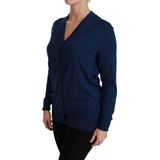 Dolce & Gabbana - Cardigan - Blauw - 100% Zuivere Wol