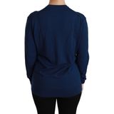 Dolce & Gabbana - Cardigan - Blauw - 100% Zuivere Wol