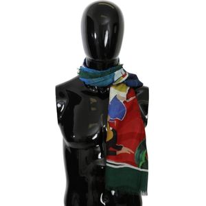 Dolce & Gabbana Men's Multicolour Modal Sorrento Wrap Sjaal