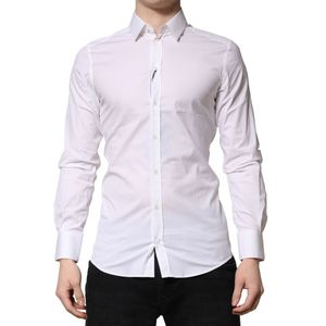 DOLCE & GABBANA - GOLD - Overhemd - Wit - Lange Mouwen