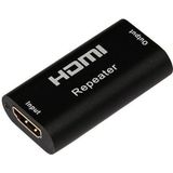 Techly IDATA-HDMI2-RIP4KT audio/video extender AV-repeater Zwart