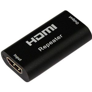 Techly IDATA-HDMI2-RIP4KT audio/video extender AV-repeater Zwart